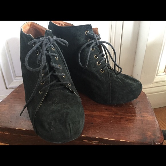 Jeffrey Campbell 8 Ties Booties - Picture 1 of 4